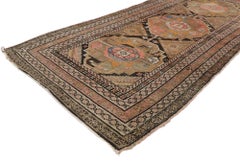 Antique Persian Malayer Rug with Mid-Century Modern Bohemian Style