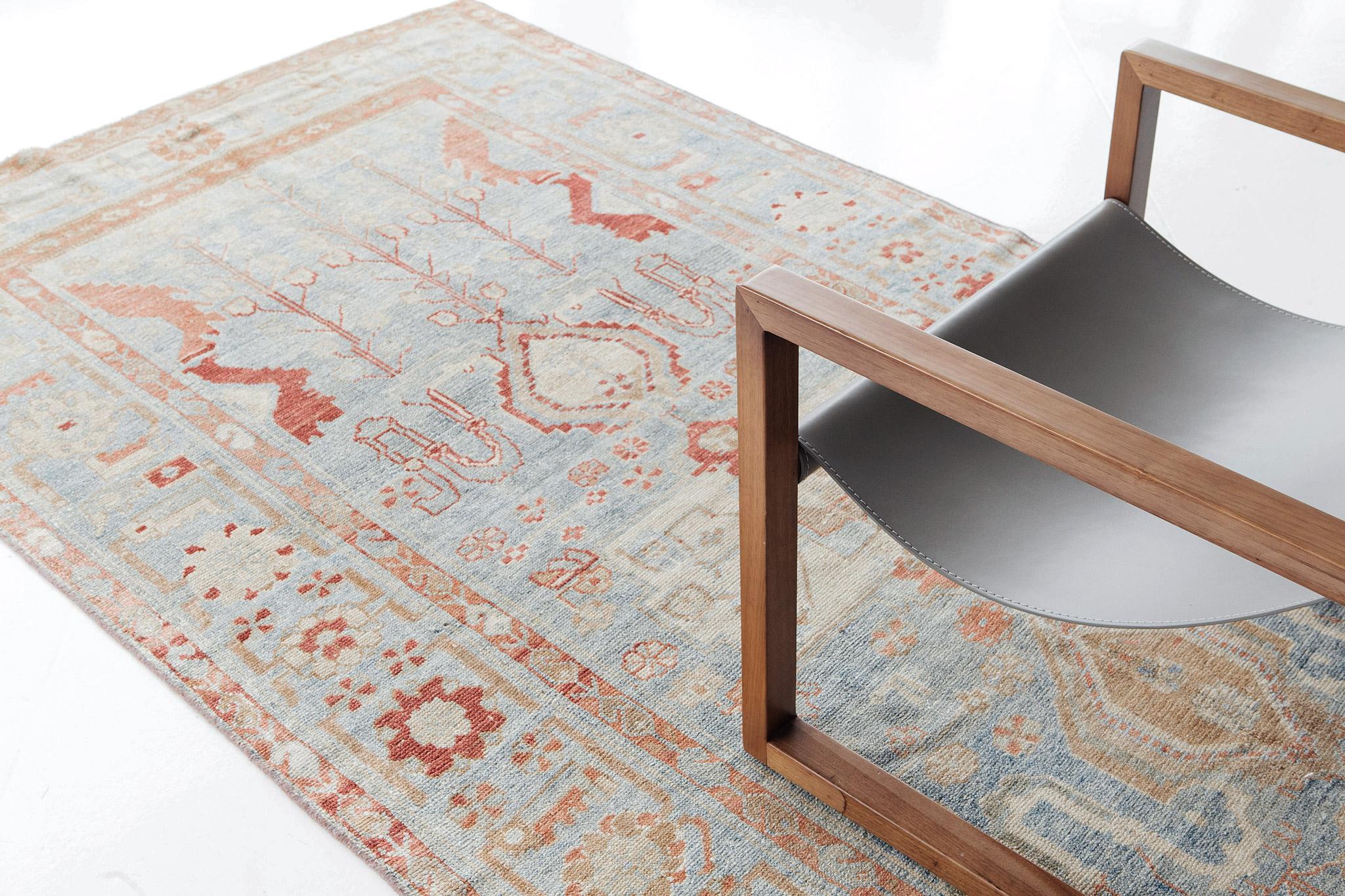 Tapis de couloir persan ancien Malayer 26807 Bon état - En vente à WEST HOLLYWOOD, CA