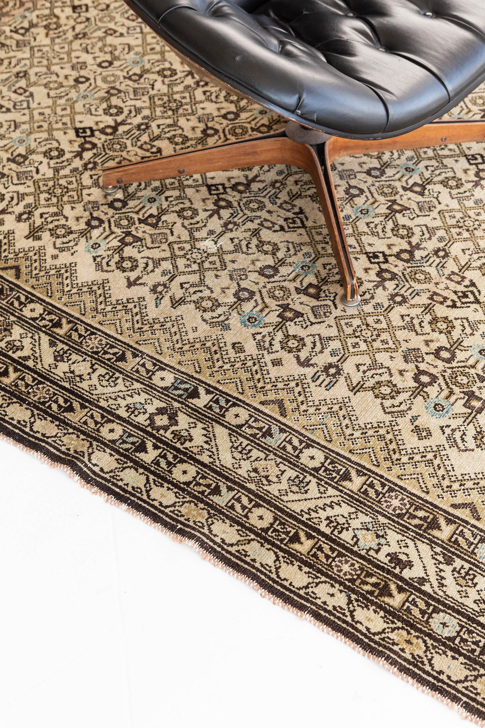 Early 20th Century Antique Persian Malayer Runner 26810 For Sale