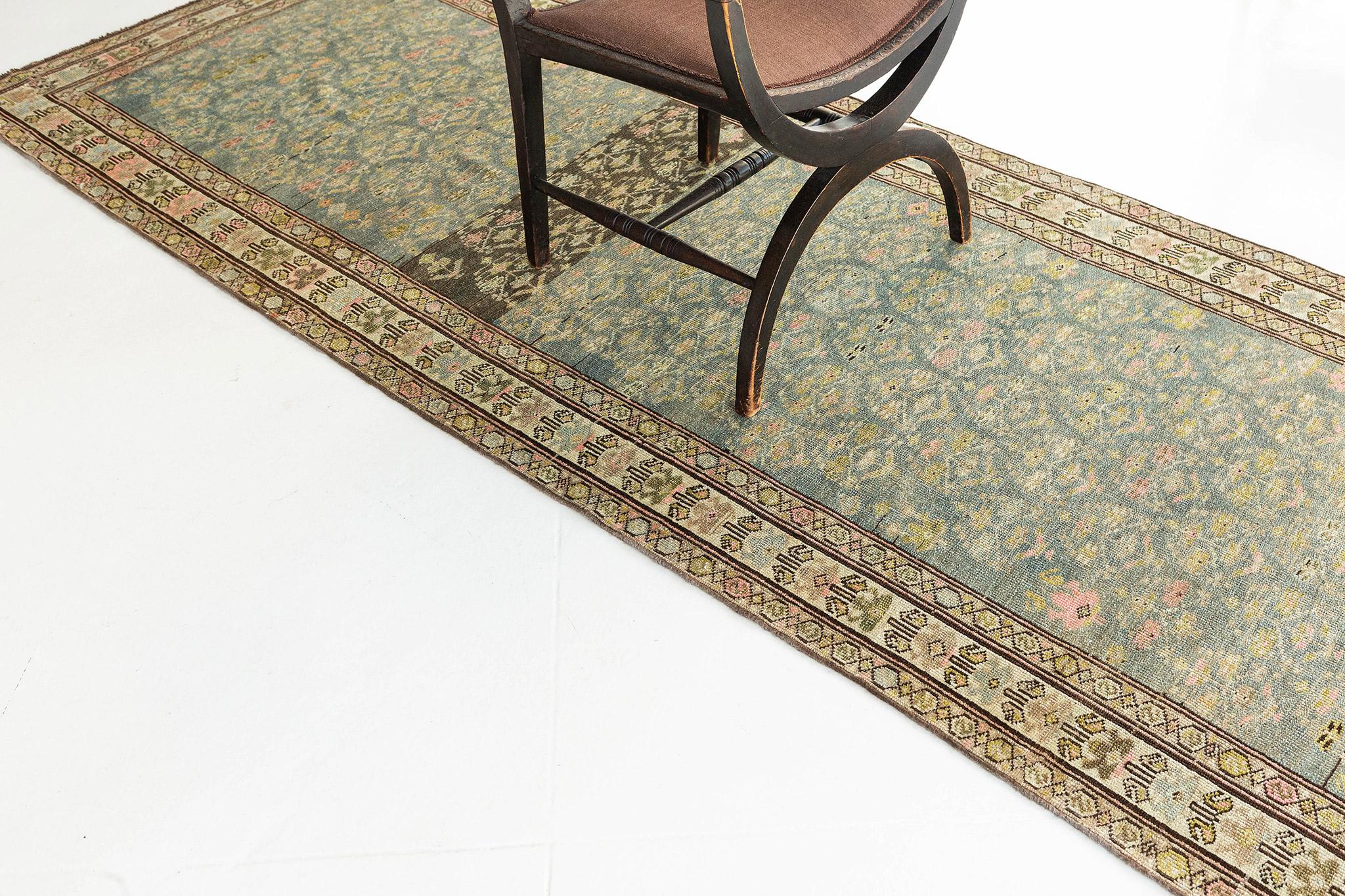 Antique Persian Malayer Runner 26858 In Good Condition For Sale In WEST HOLLYWOOD, CA