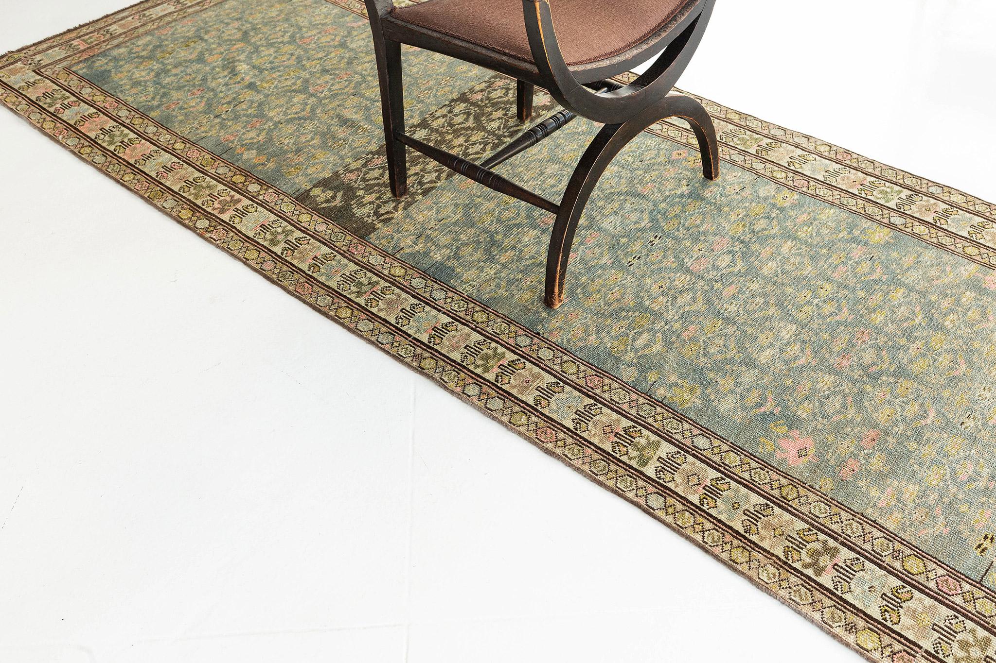 Antiker persischer Malayer-Läufer aus Persien 26858 (Handgeknüpft) im Angebot
