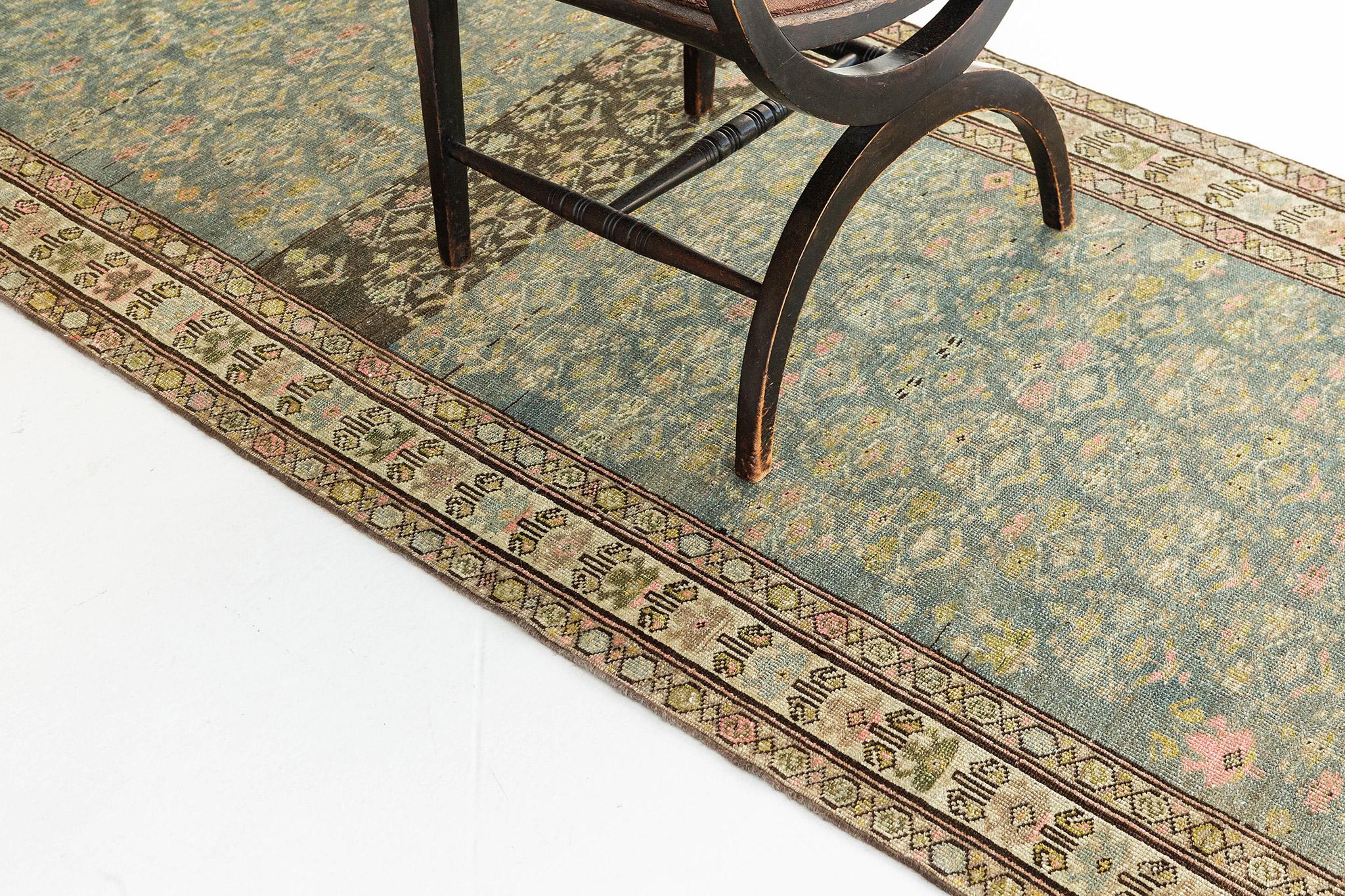 Early 20th Century Antique Persian Malayer Runner 26858 For Sale