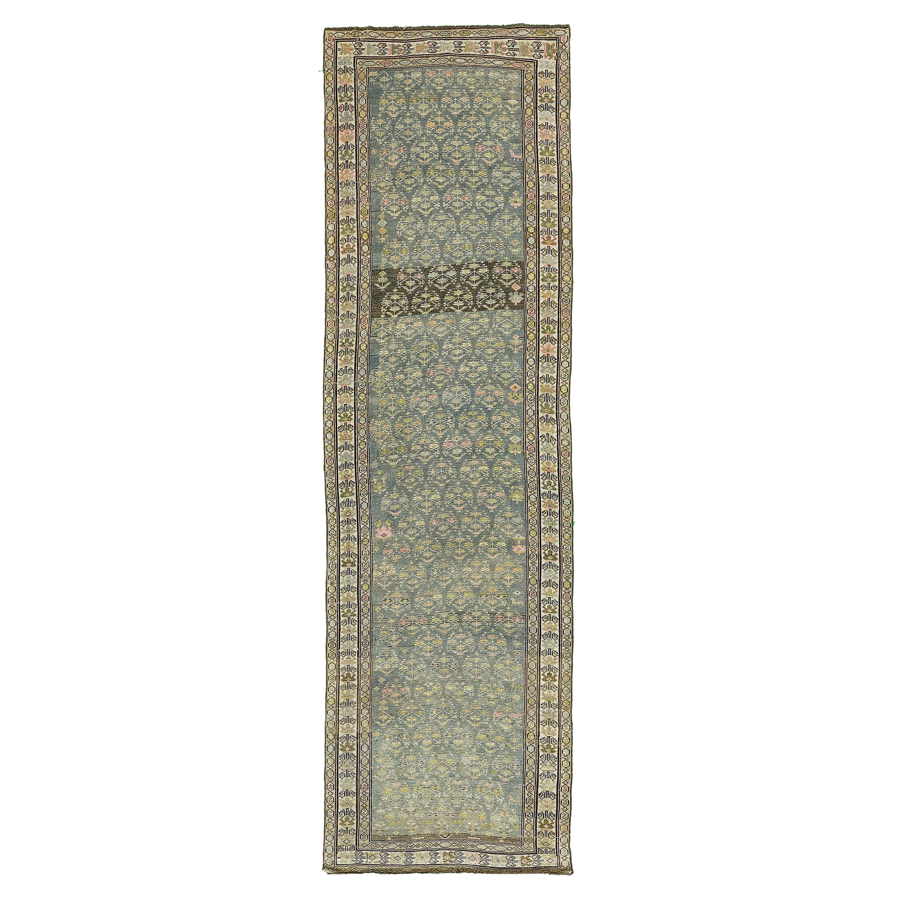 Antiker persischer Malayer-Läufer aus Persien 26858 im Angebot