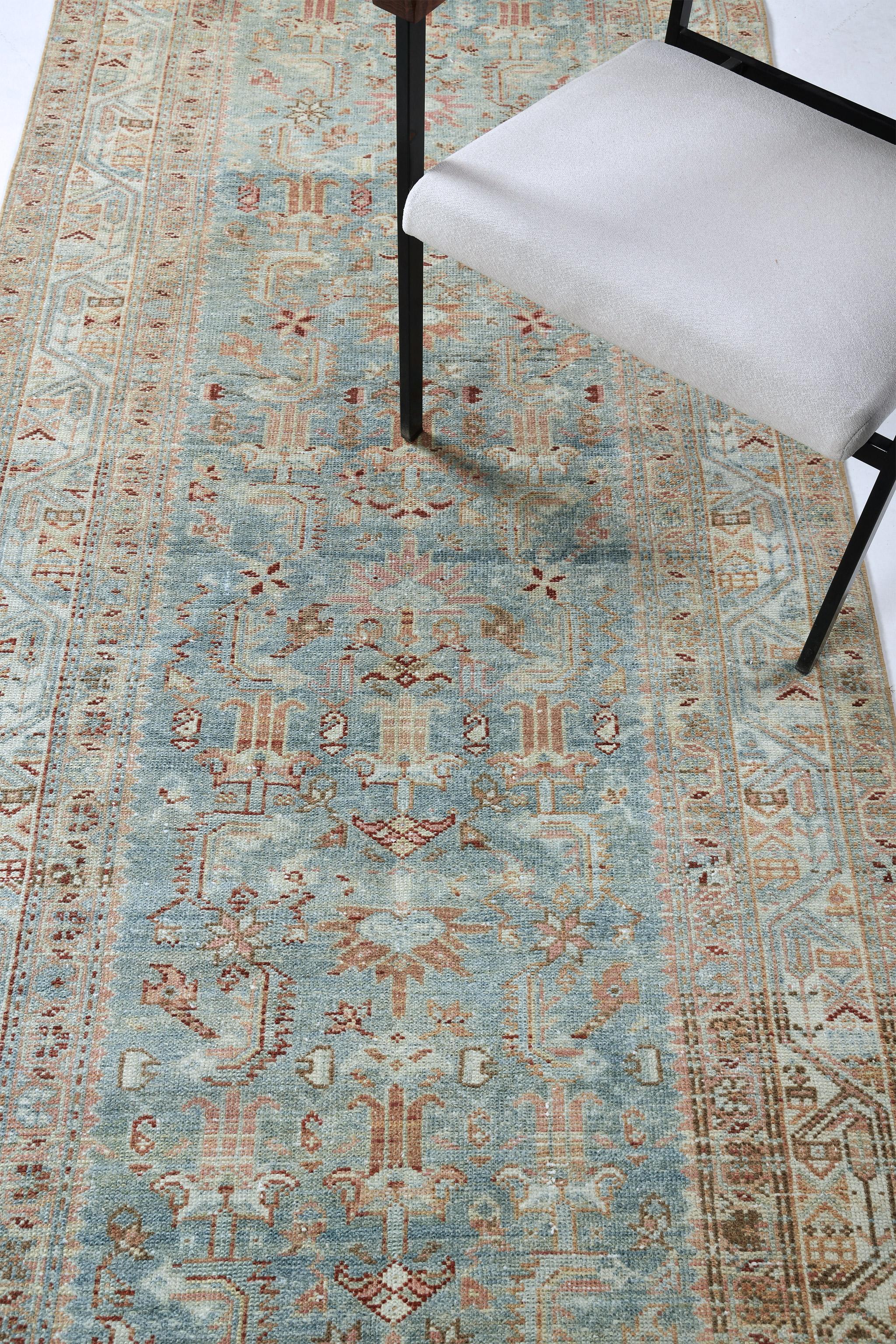 Tapis de couloir persan ancien Malayer 28789 en vente 2