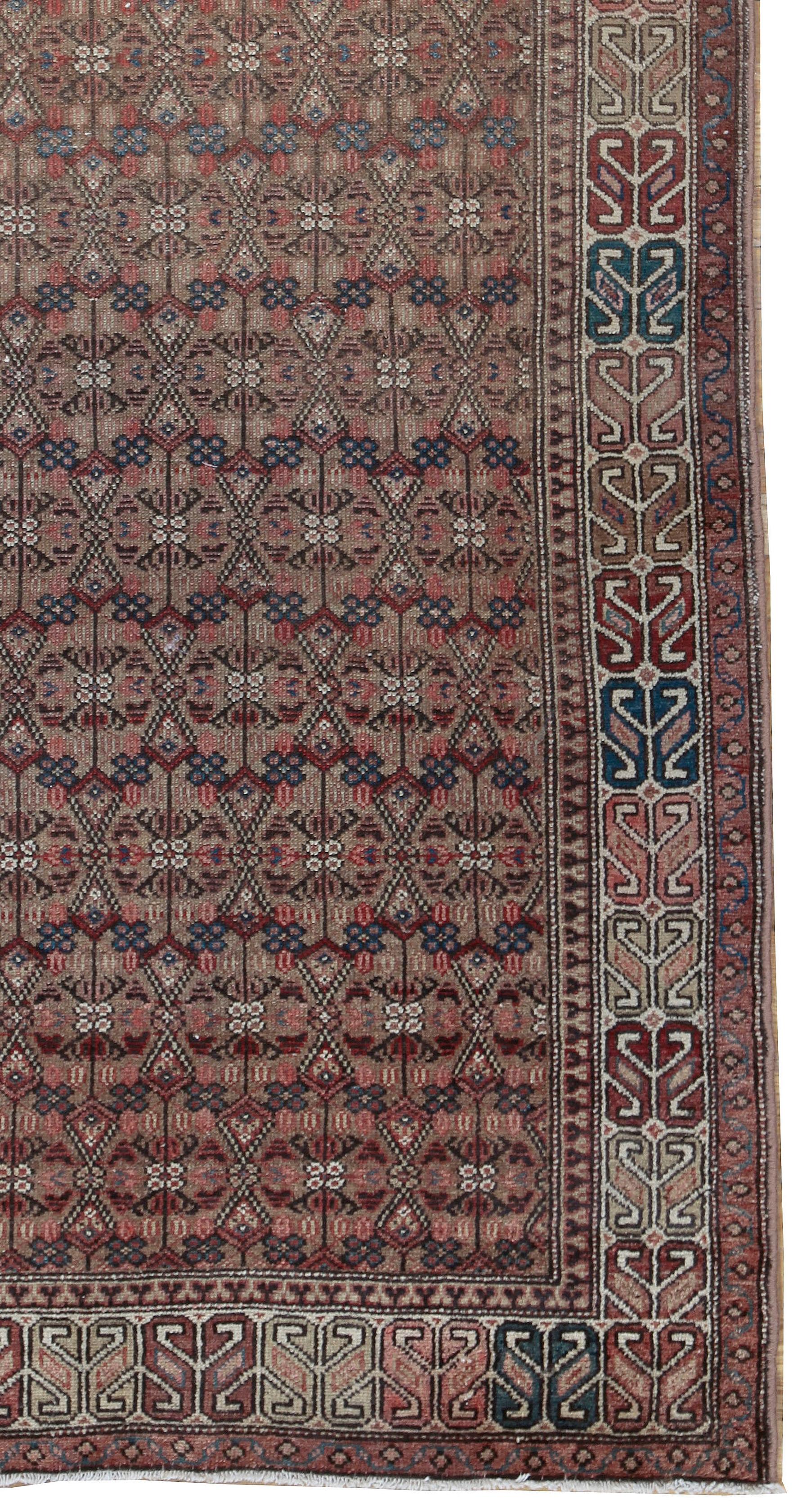 Tapis de couloir persan ancien Malayer de 3' x 6'9 en vente 1
