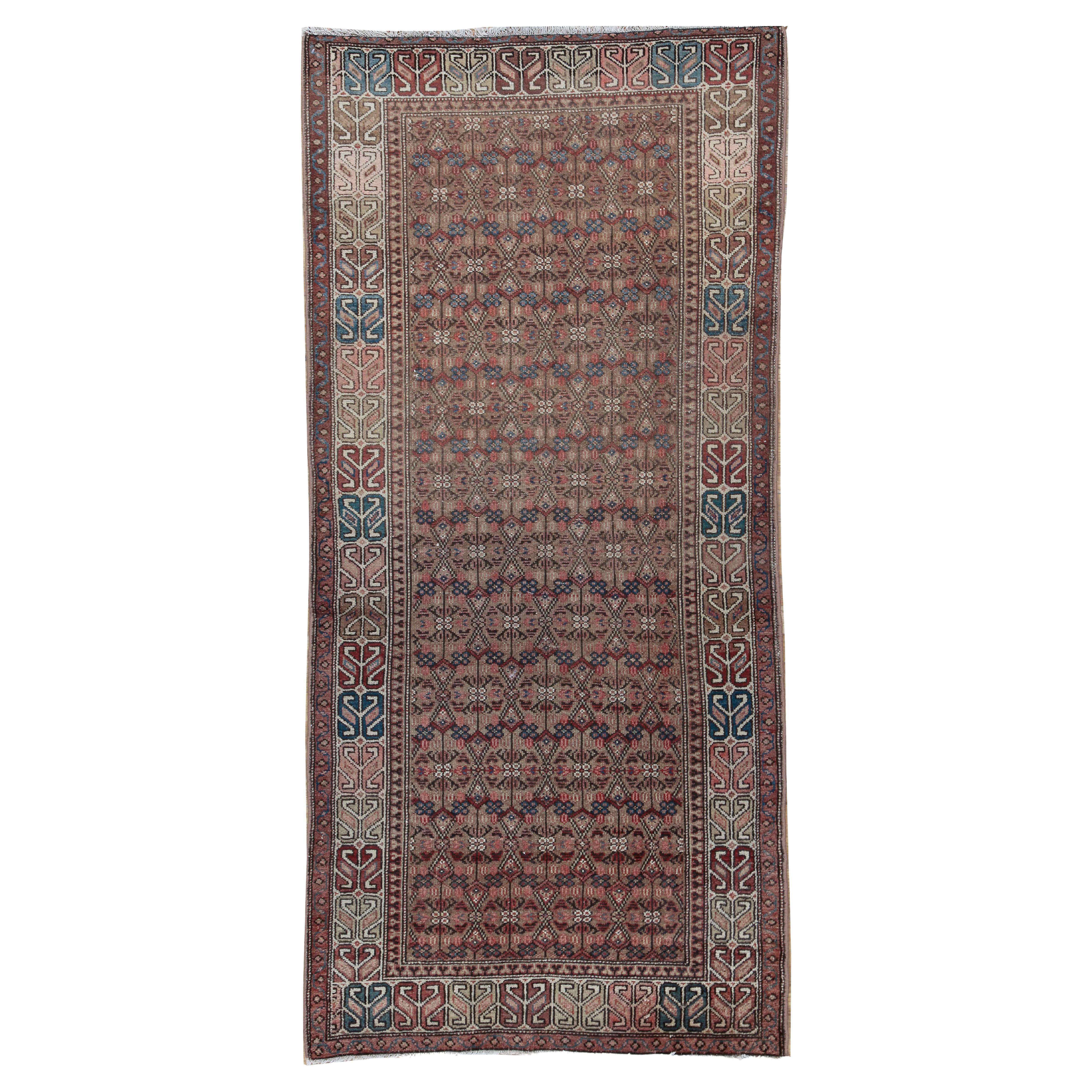 Antique Persian Malayer Runner 3' x 6'9