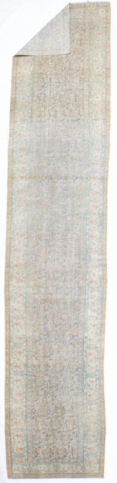 Antique Persian Malayer Runner 3’2" x 15’5”