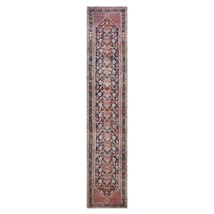 Antique Persian Malayer Runner 3'6''x17'5''