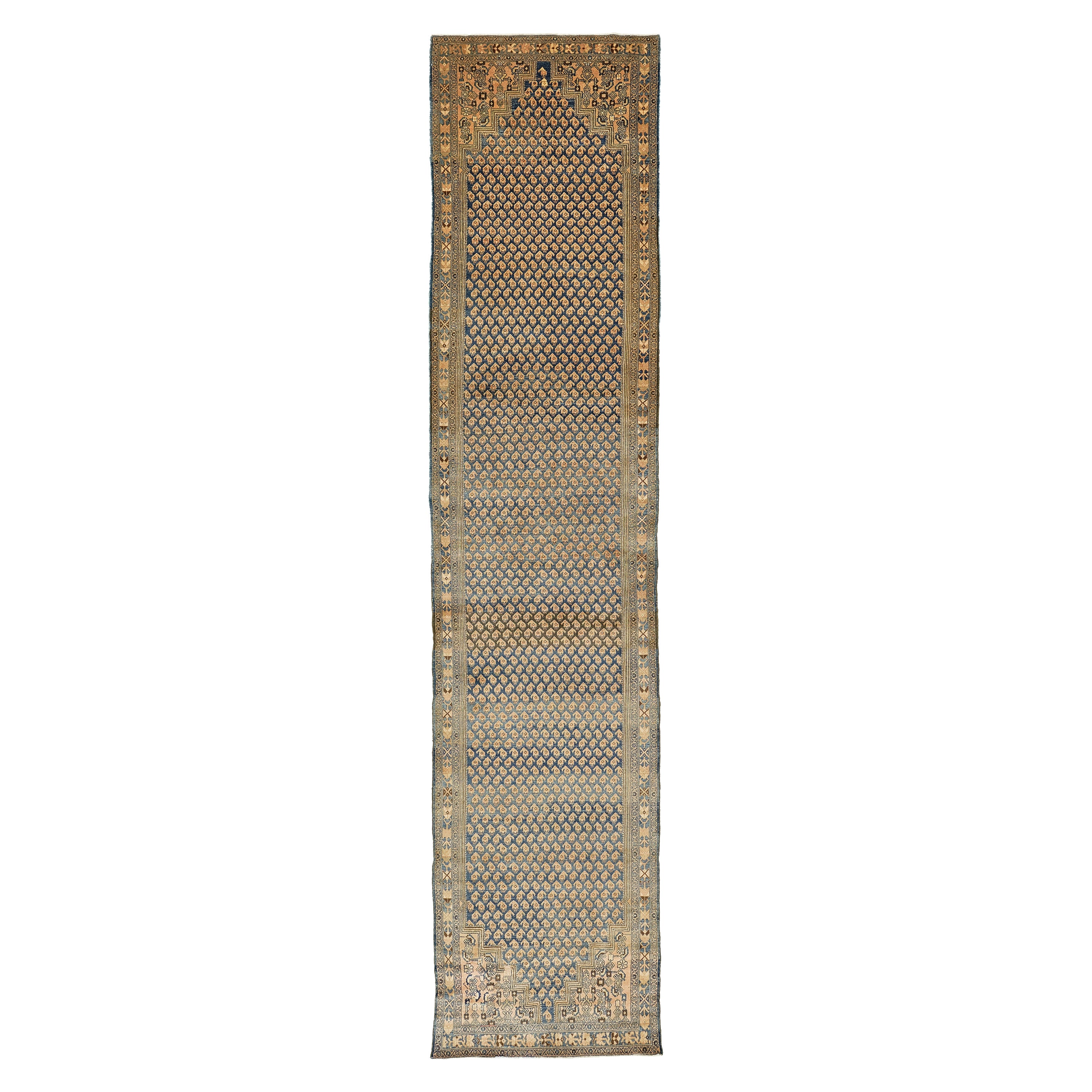 Antico runner persiano Malayer 51125