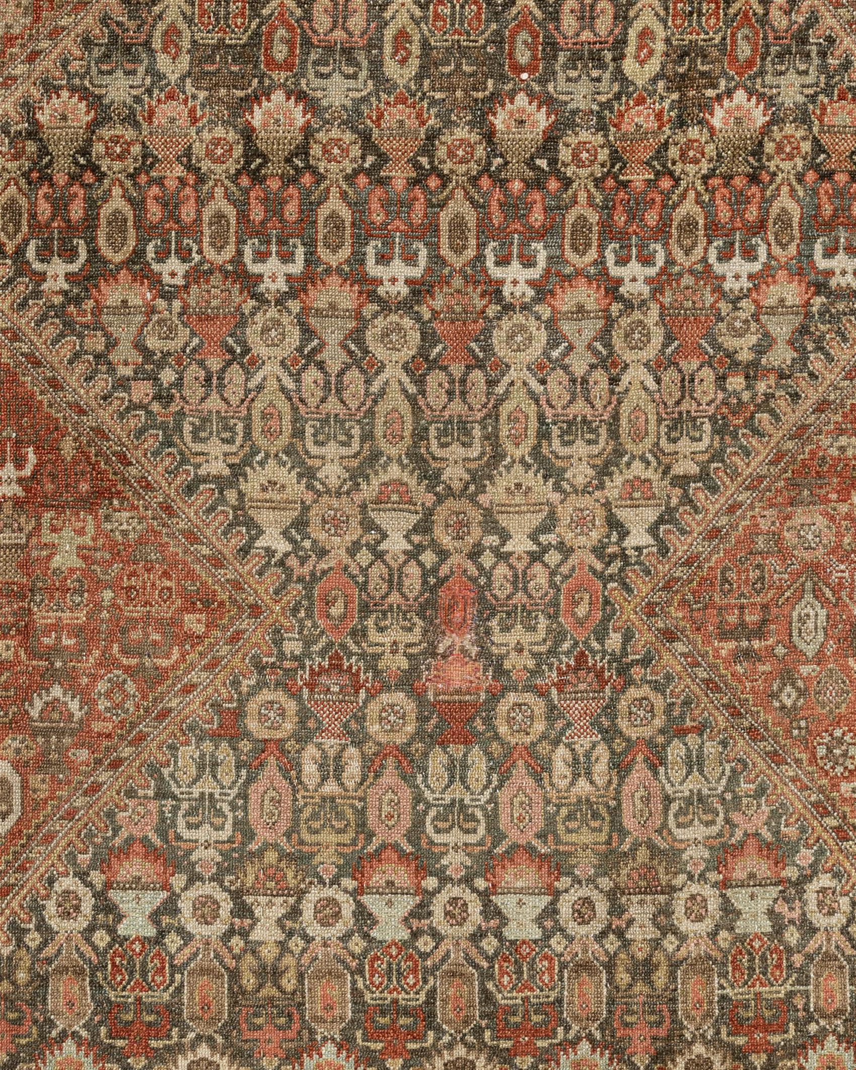 Antique Persian Malayer Runner 5'3 X 12'2 For Sale 8
