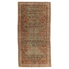 Antico runner persiano Malayer 5'3 X 12'2