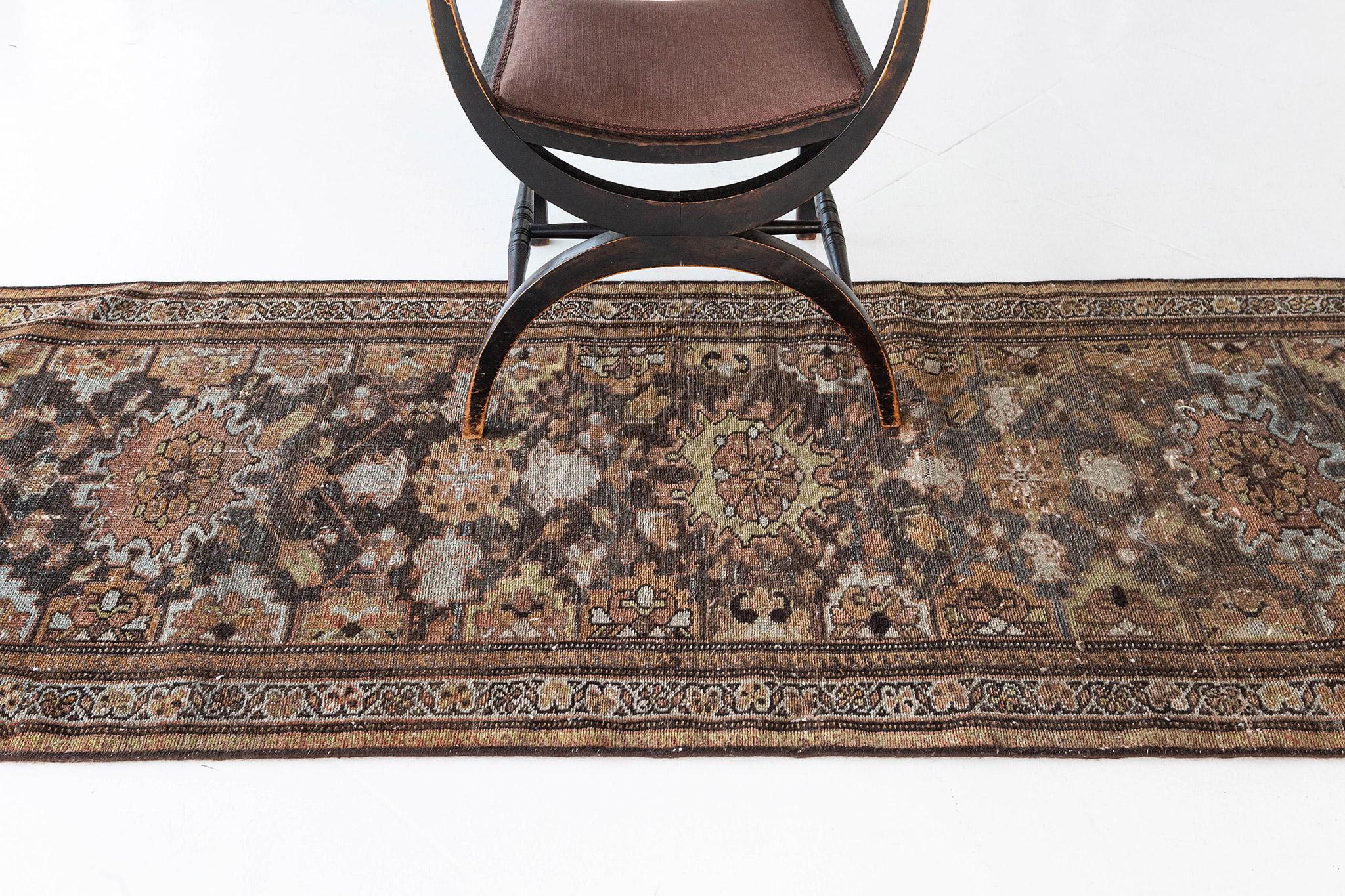 Antique Persian Malayer Runner 56650 In Good Condition For Sale In WEST HOLLYWOOD, CA