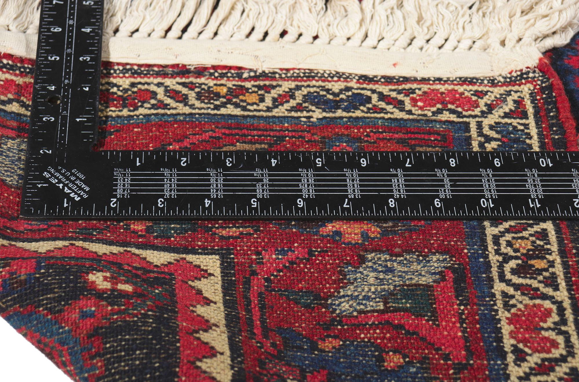 Hand-Woven Antique Persian Malayer Runner For Sale