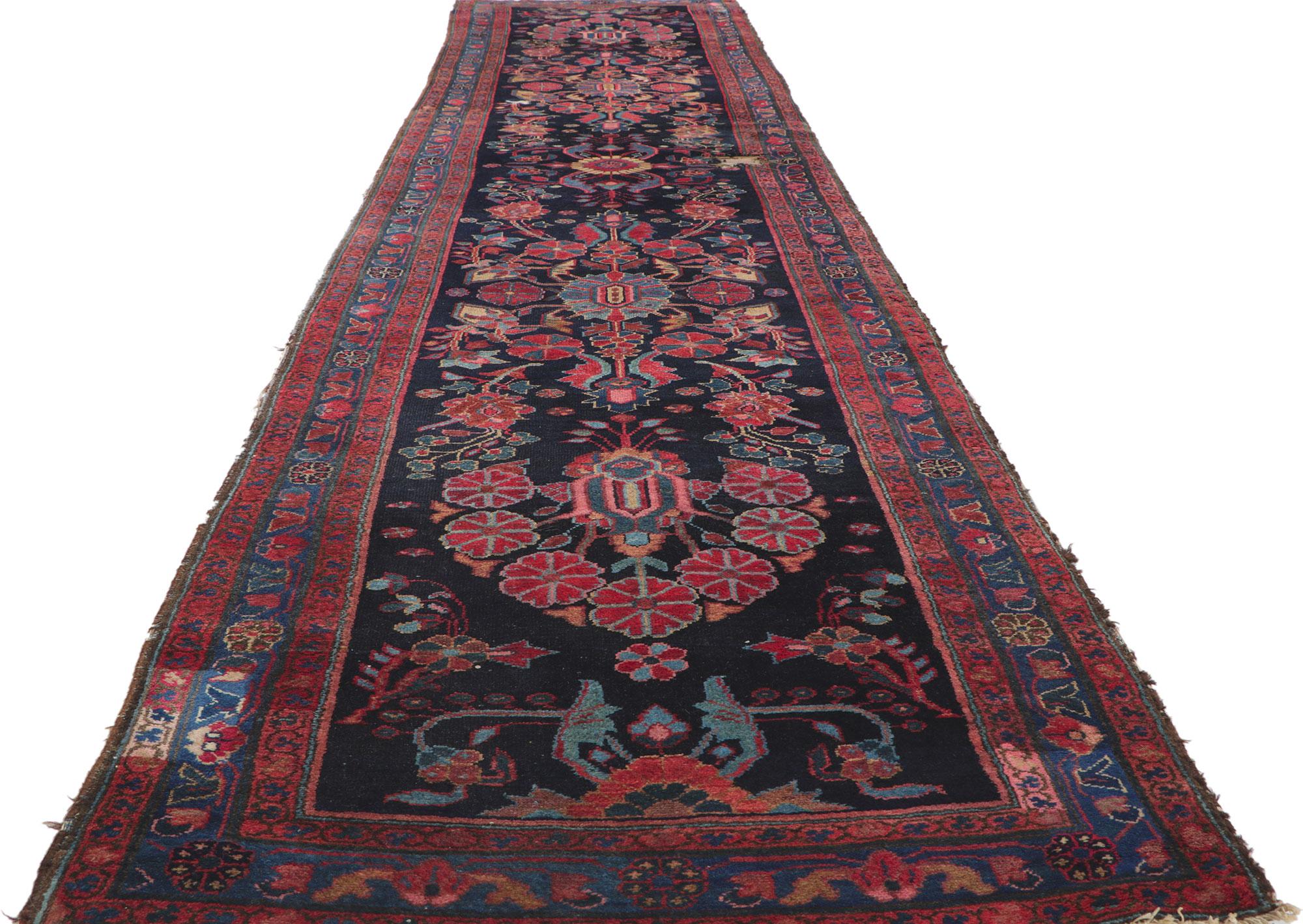 Antique Persian Malayer Runner In Good Condition For Sale In Dallas, TX
