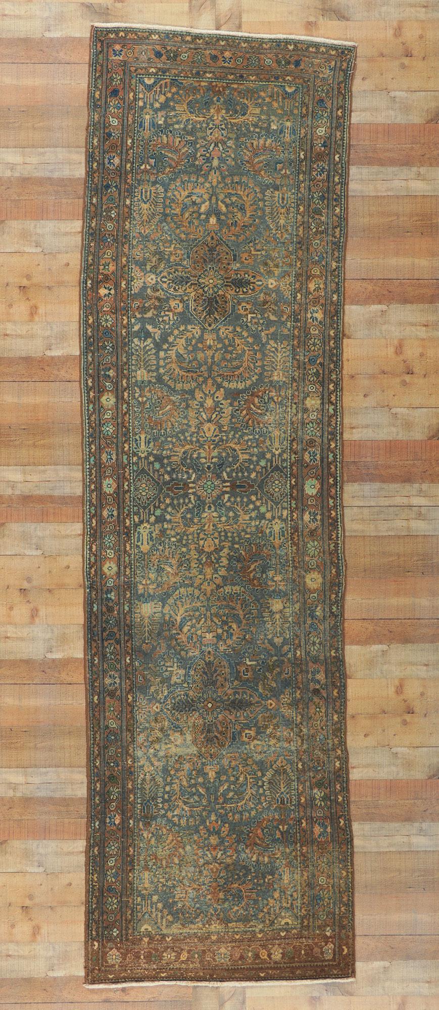 20th Century Antique Persian Malayer Runner For Sale