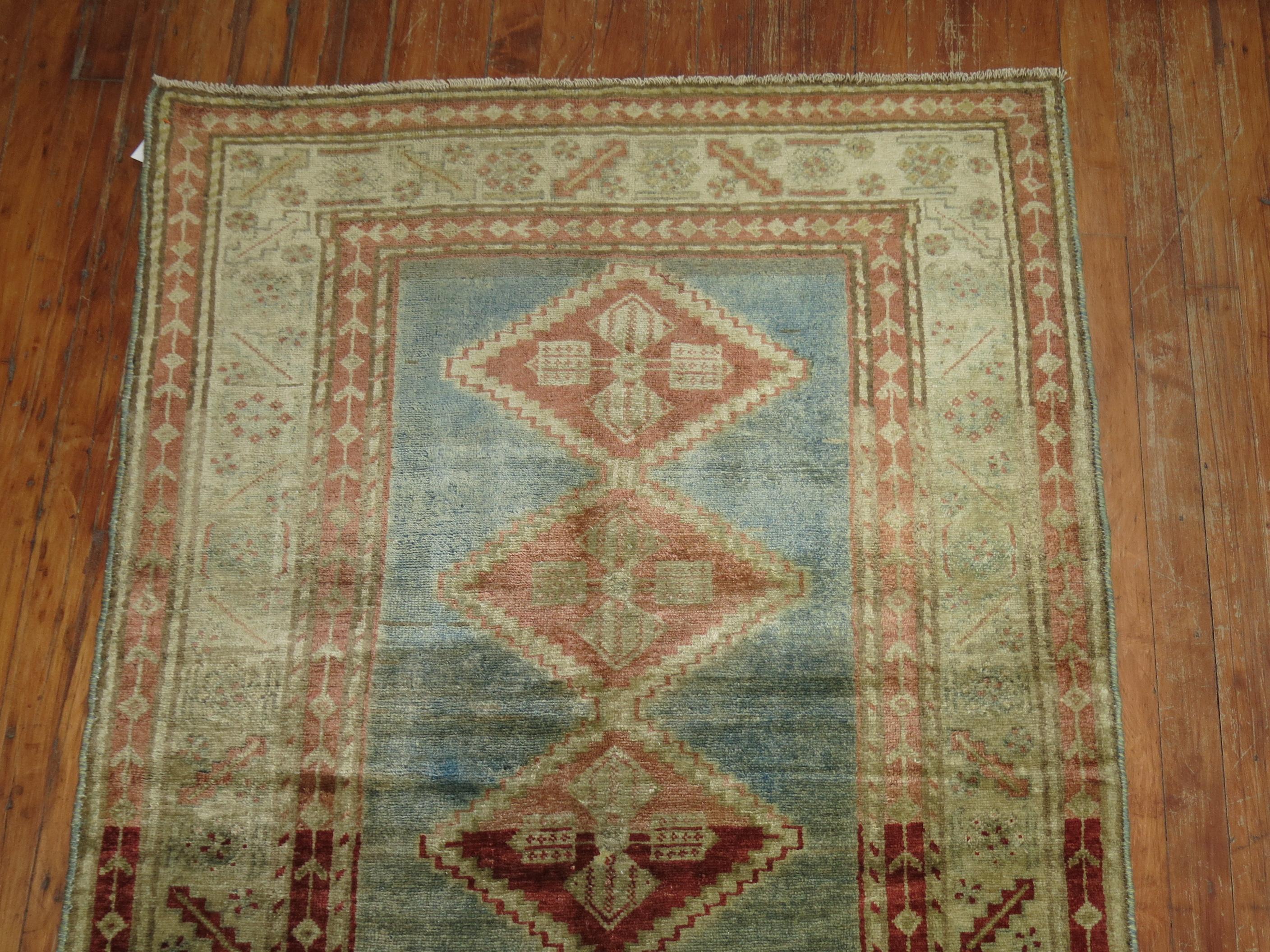 Early 20th Century Antique Persian Malayer Runner For Sale