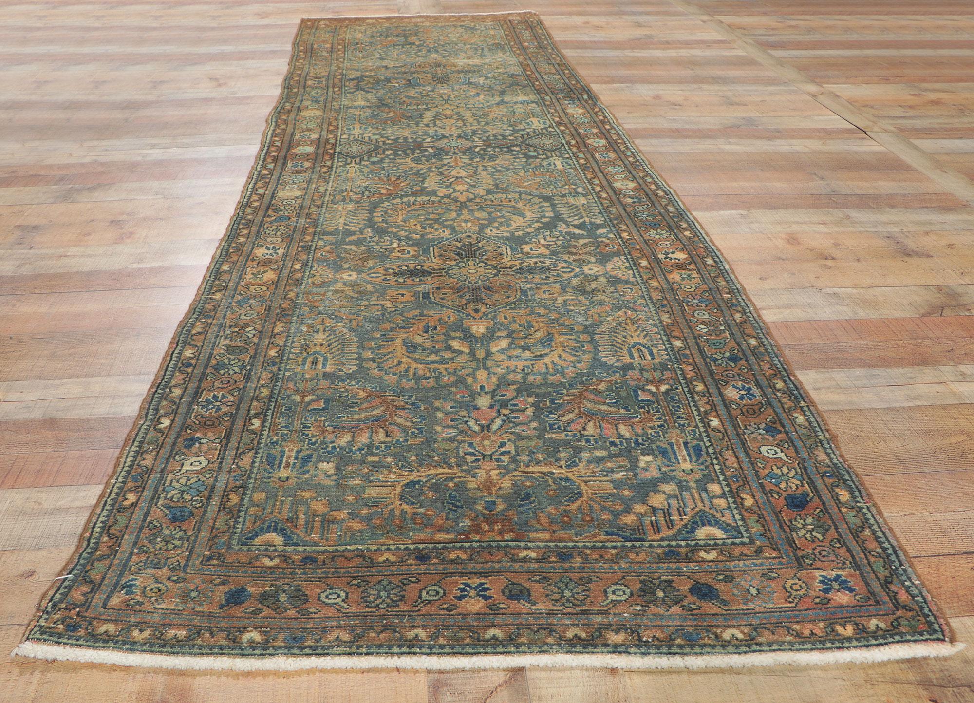 Antiker persischer Malayer-Läufer aus Persien im Angebot 4