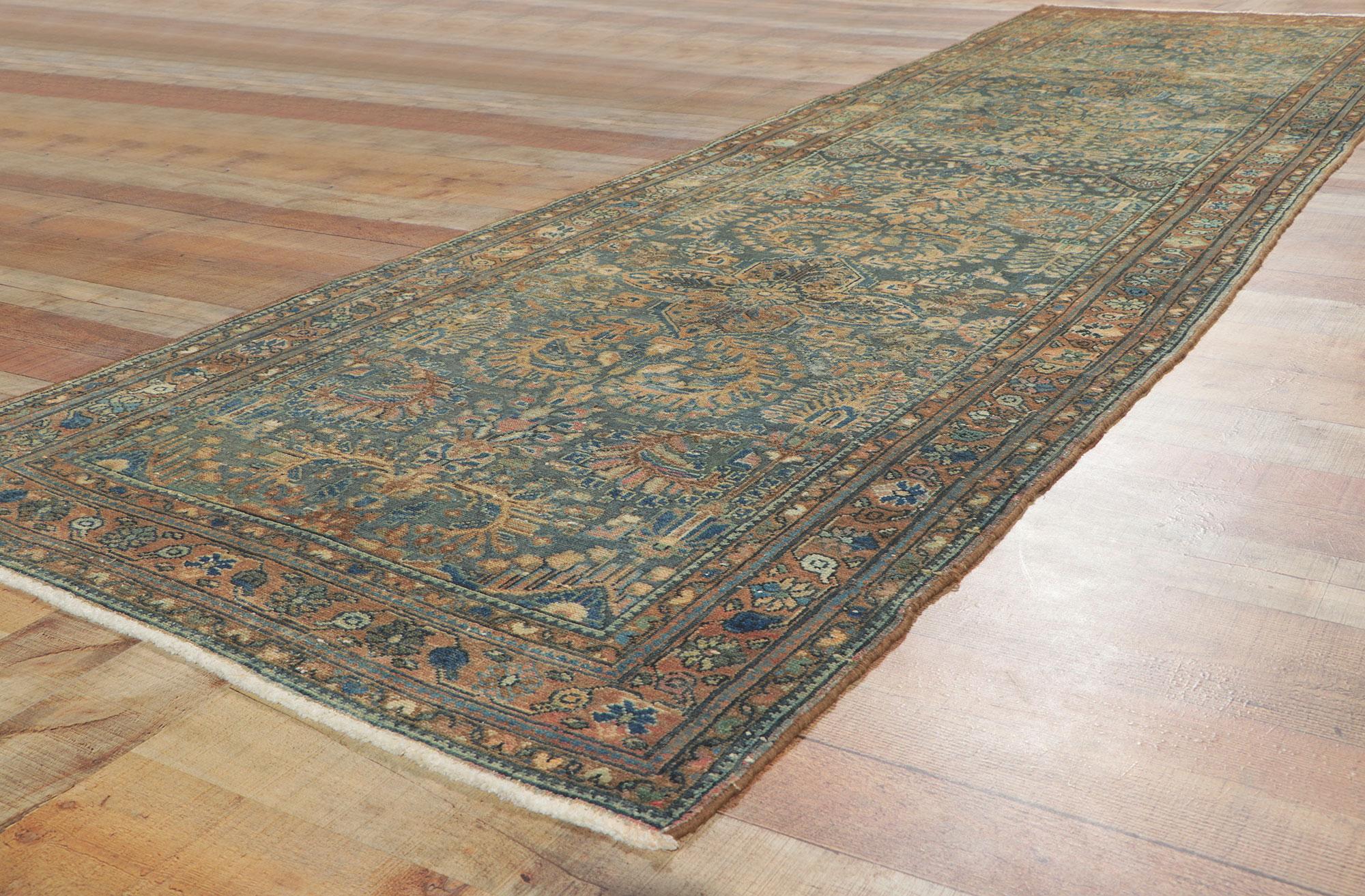Antiker persischer Malayer-Läufer aus Persien im Angebot 3