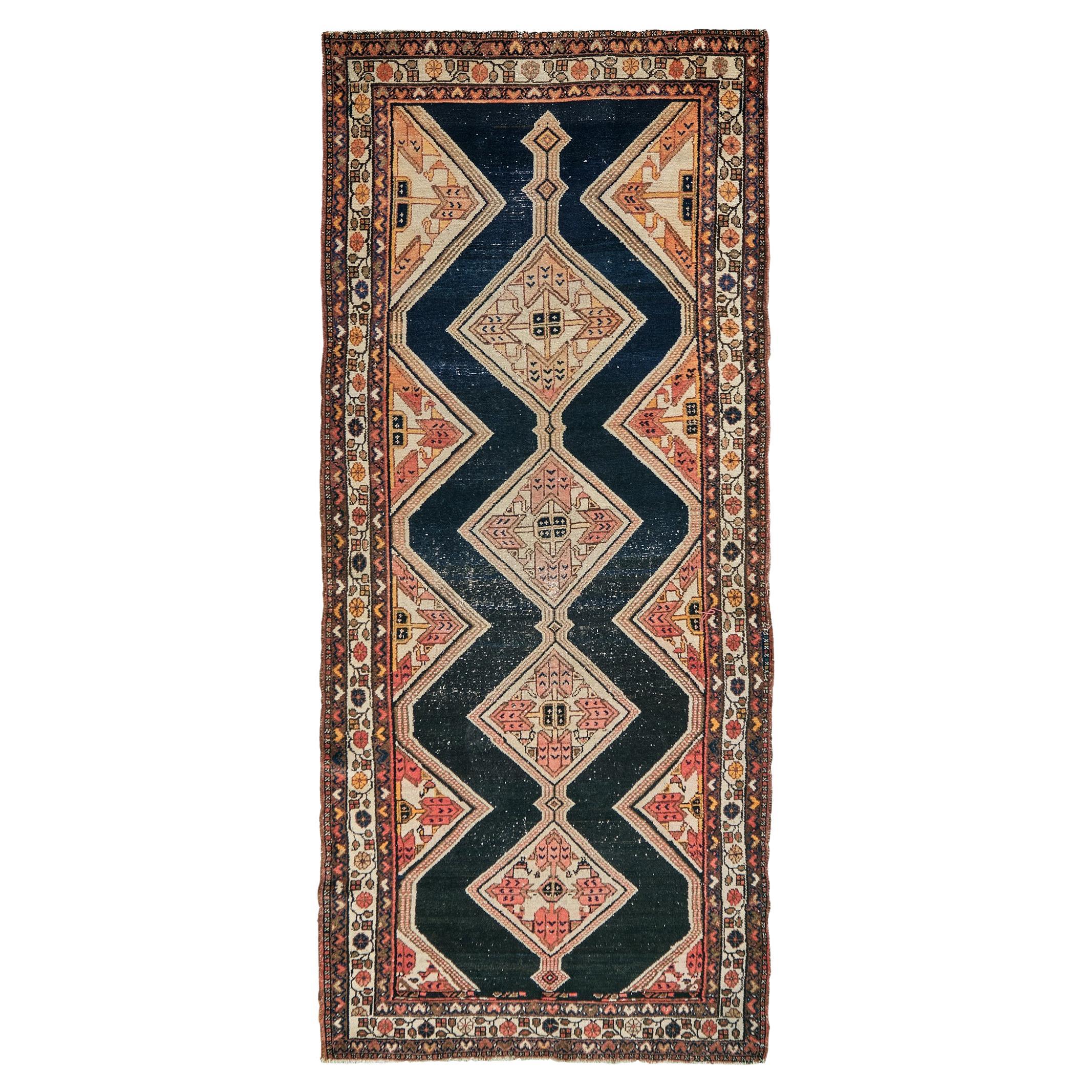 Antigua alfombra persa Malayer en venta