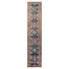 Antique Persian Malayer Runner Rug. 3 ft 5 in x 17 ft