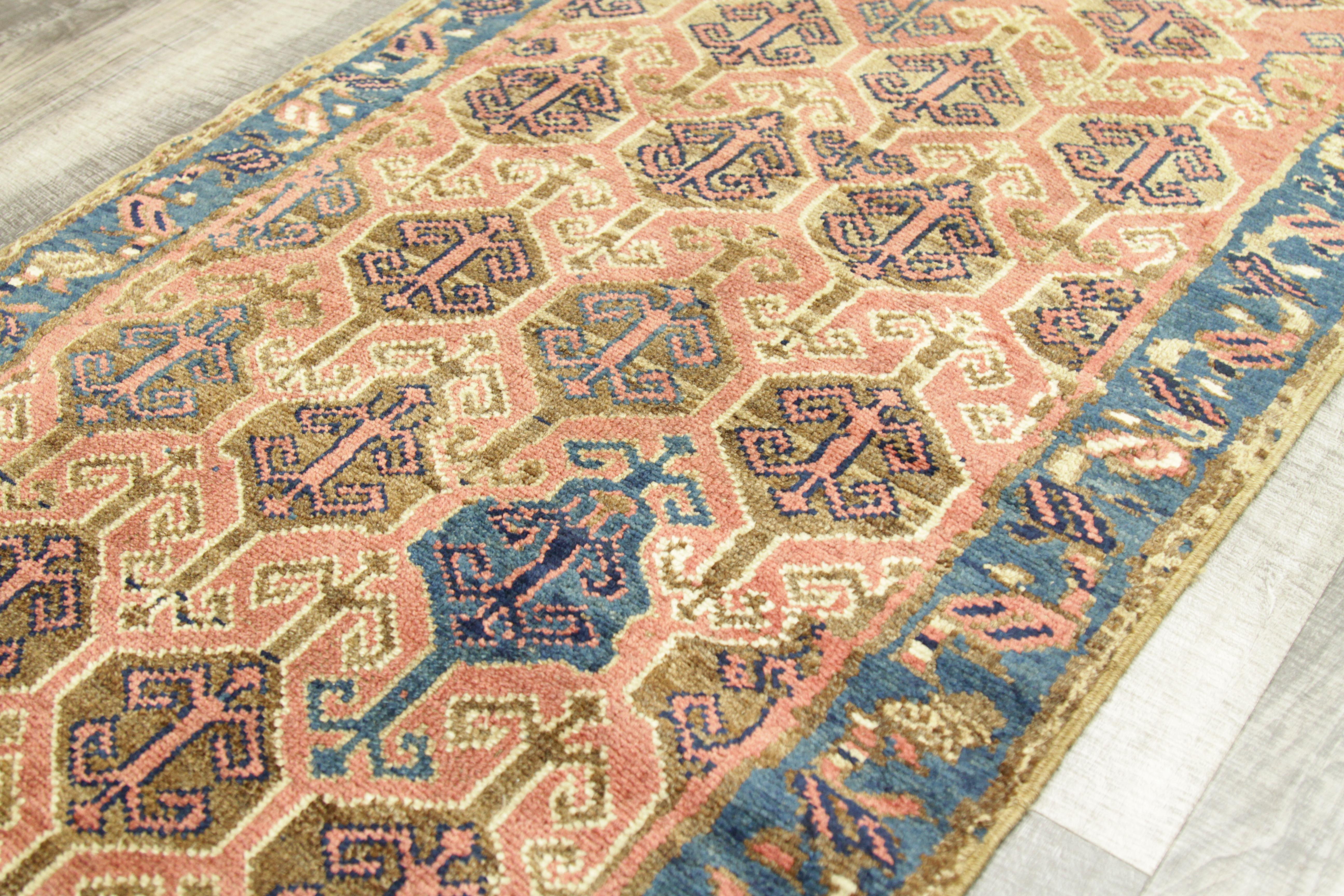 Antique Persian Malayer Runner Rug, Circa 1910 For Sale 2