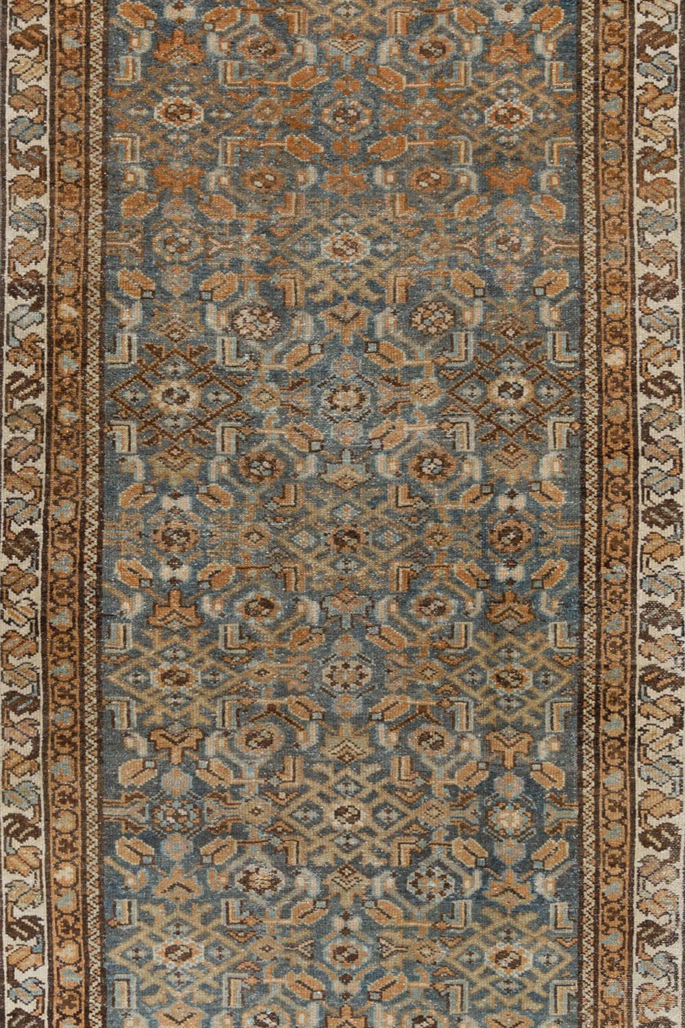 Antique Persian Malayer Runner Rug For Sale 5