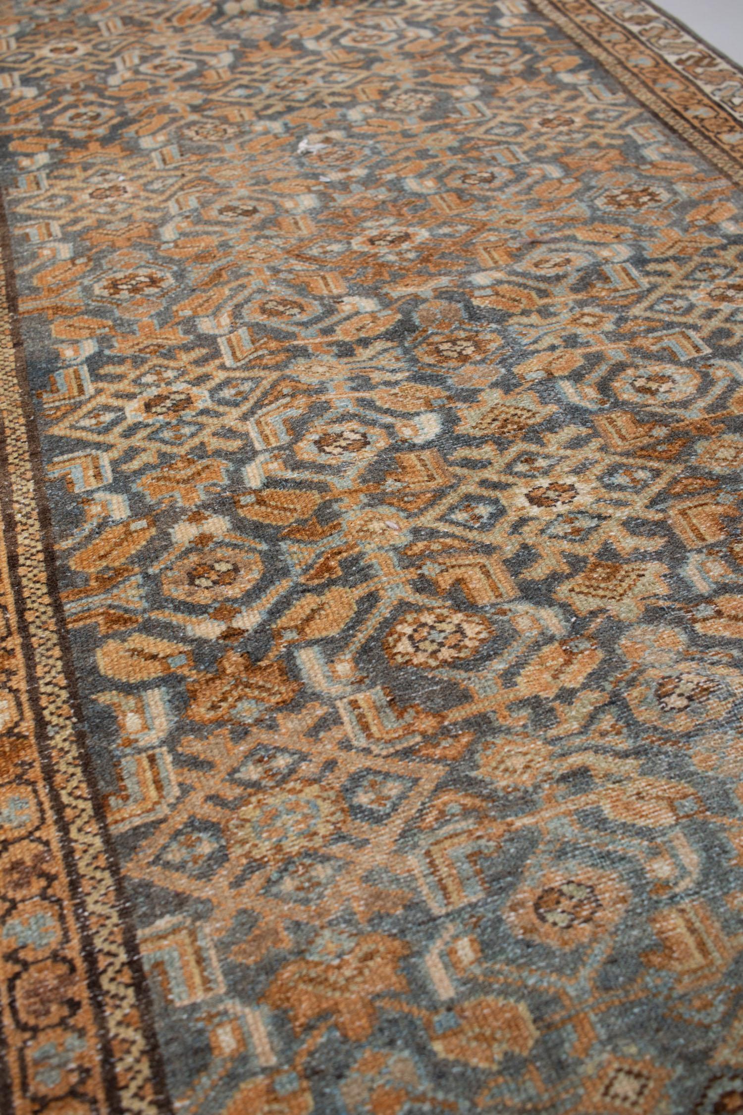 Tapis de course persan ancien Malayer en vente 2