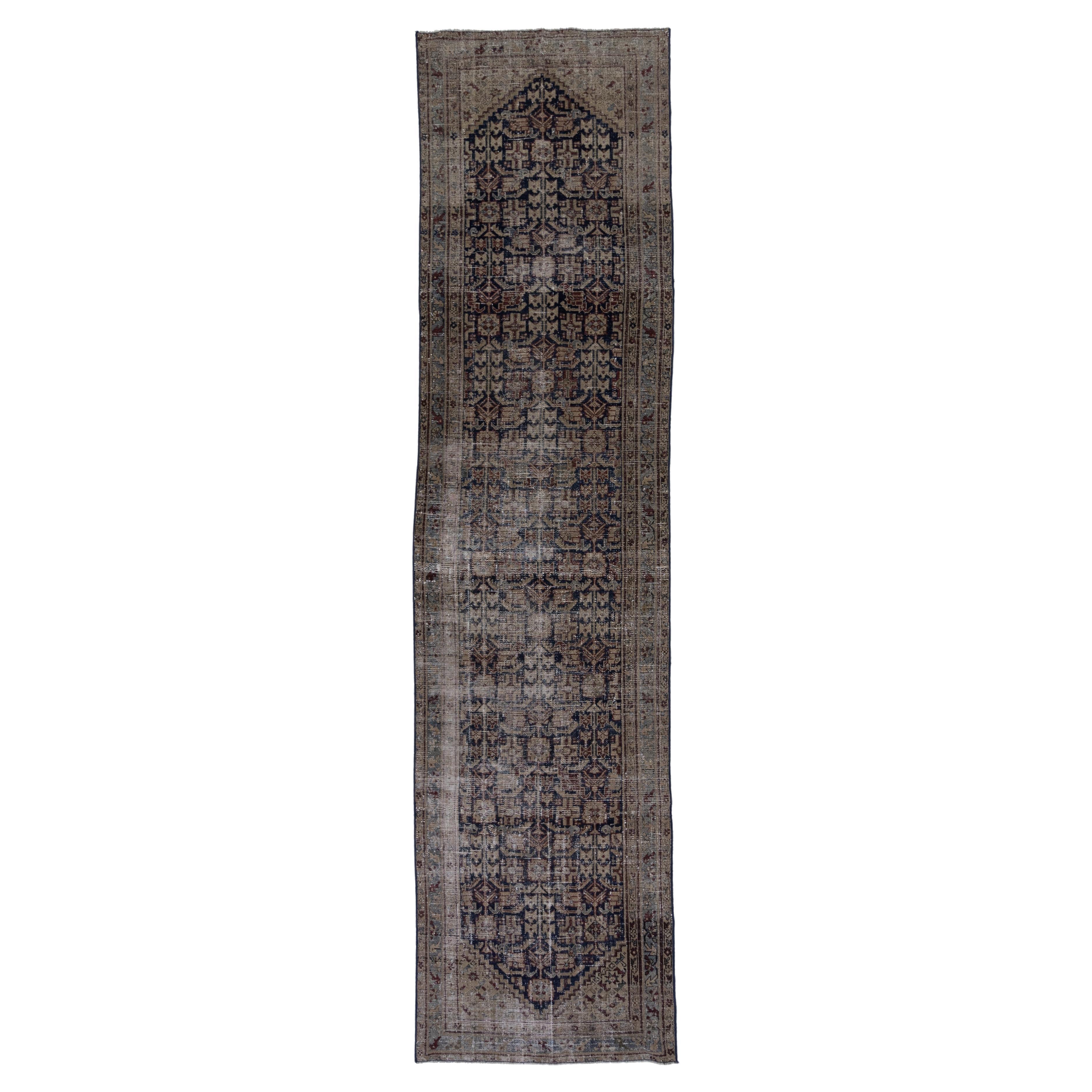 Tapis de couloir persan ancien Malayer en vente