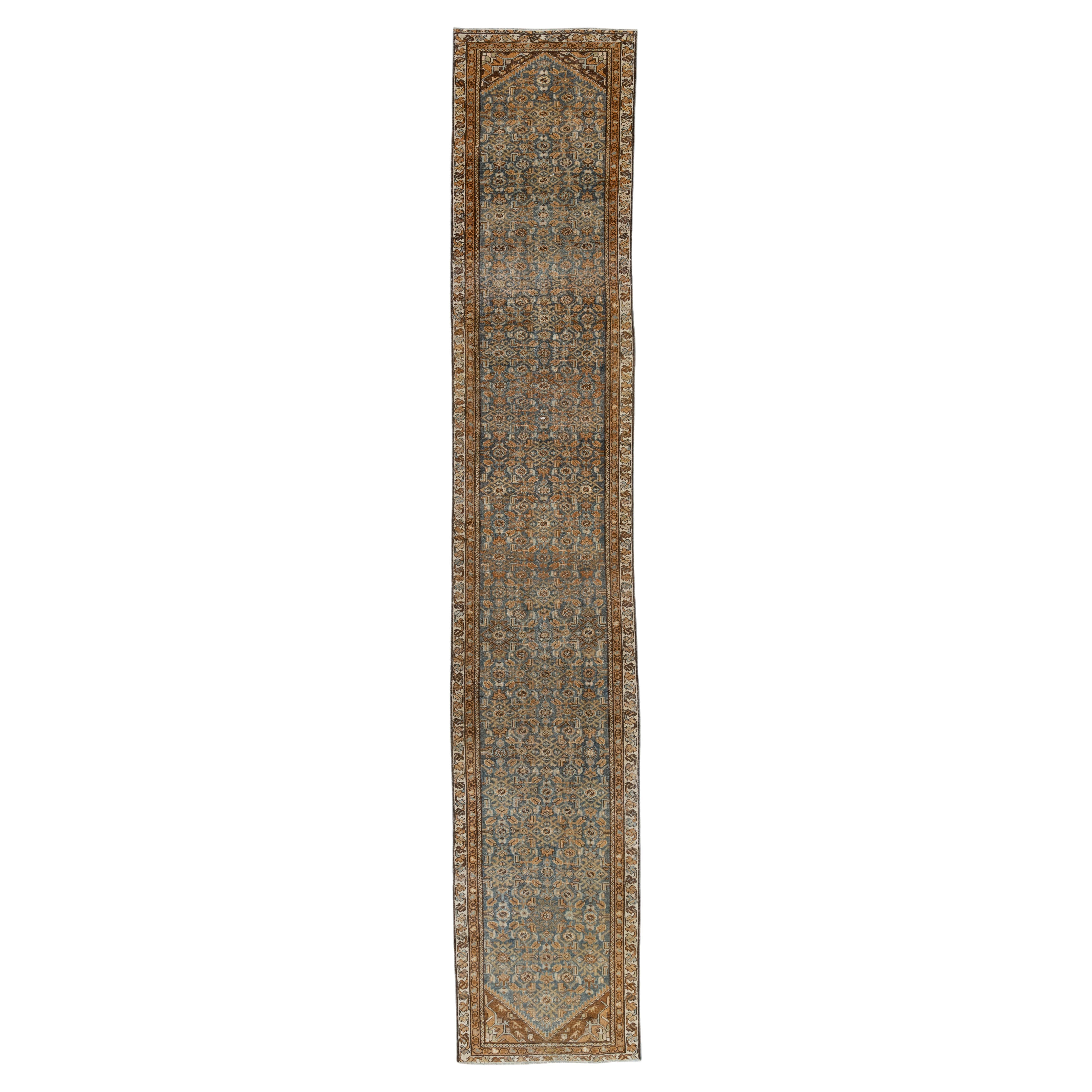 Antique Persian Malayer Runner Rug For Sale