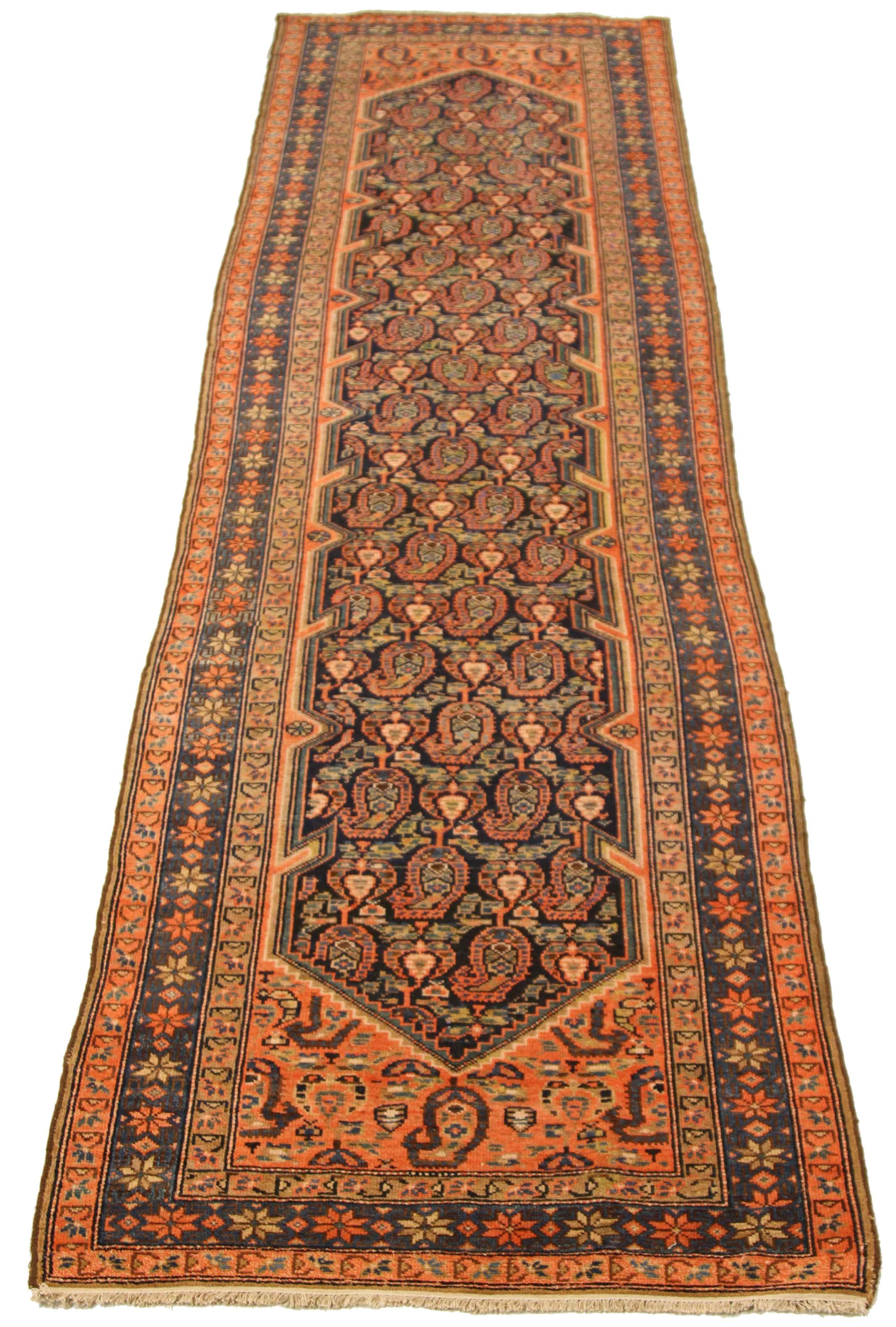 pink and brown rug