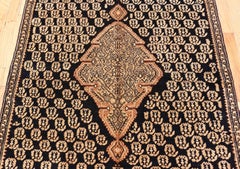 Antique Persian Malayer Runner. Size: 4 ft 7 in x 15 ft 3 in (1.4 m x 4.65 m)