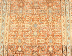 Antique Persian Malayer Runner with Allover Botanical Design 3'3 x 10'9