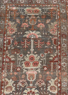 Antique Persian Malayer Runner with Allover Medallion Design 2'9 x 14'3