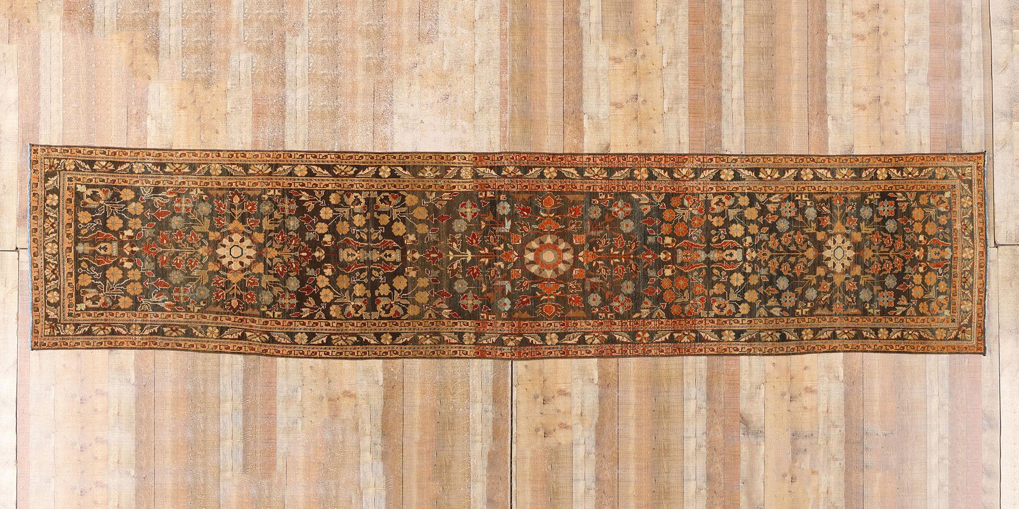 Antiker persischer Malayer-Teppich, 03'04 x 15'08 im Angebot 8