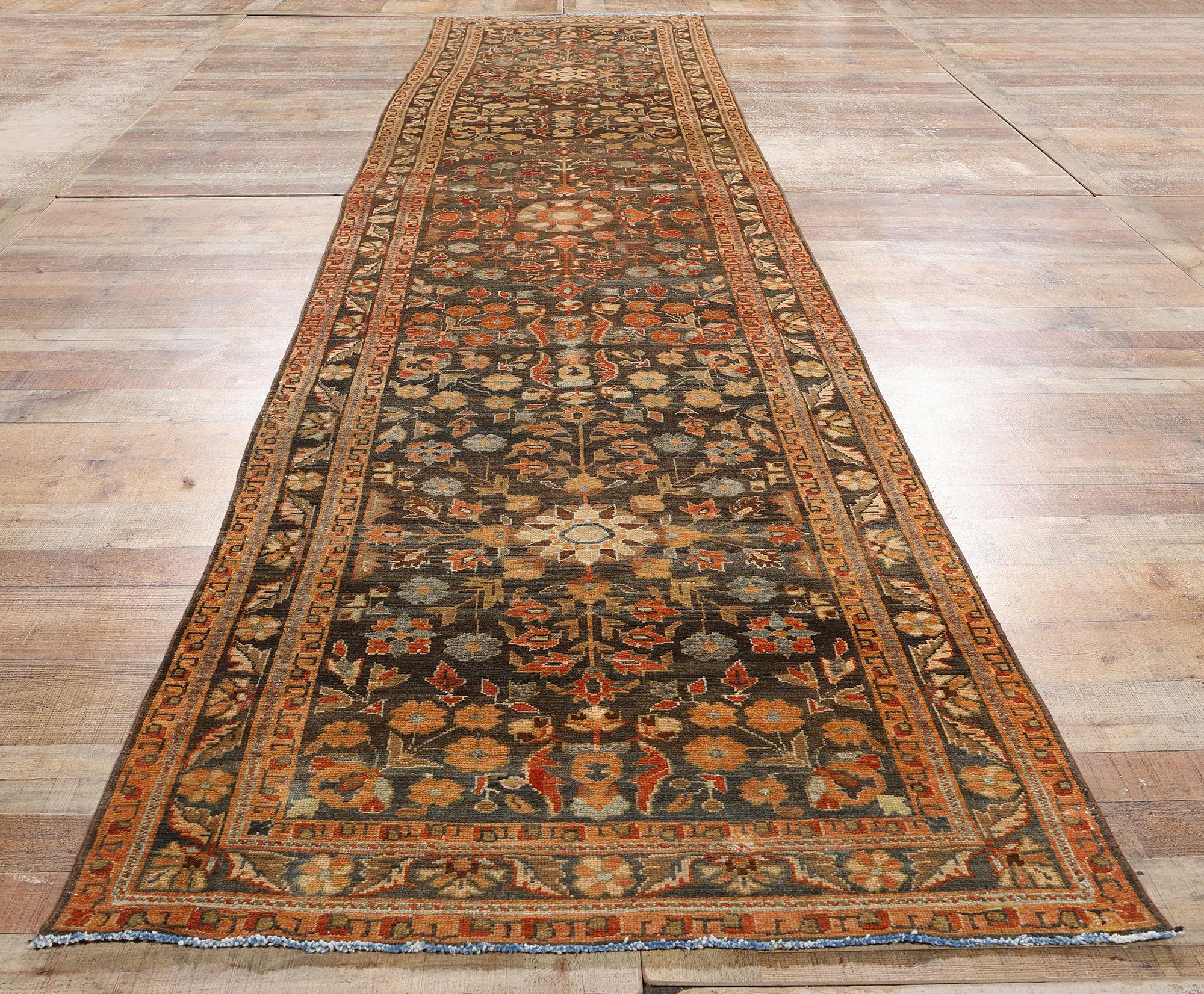 Antiker persischer Malayer-Teppich, 03'04 x 15'08 im Angebot 6