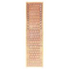 Antike persische Malayer Läufer mit Soft Blue und Apricot 3
3 x 13
3