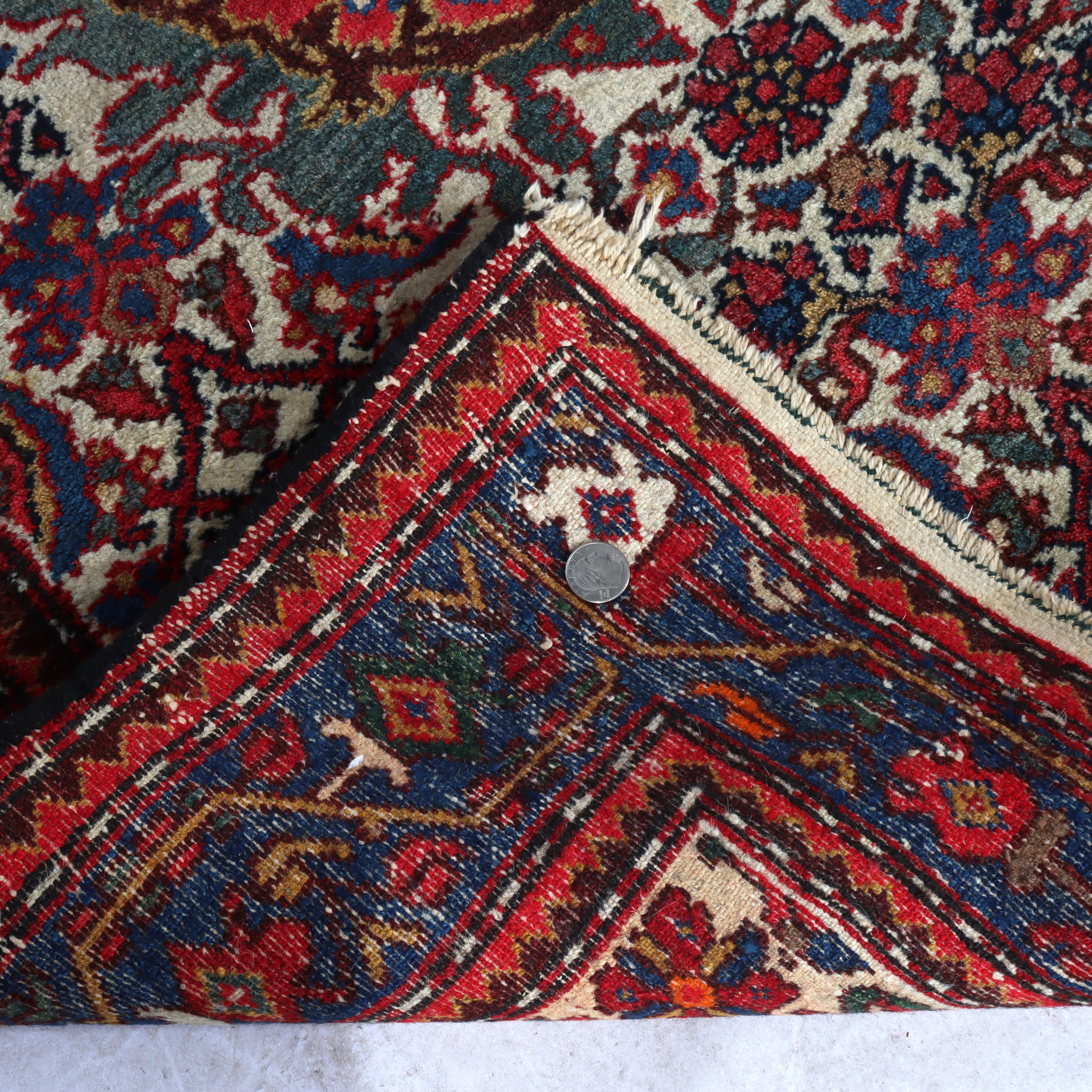 Antiker persischer Malayer-Wurfteppich C1930 im Angebot 5