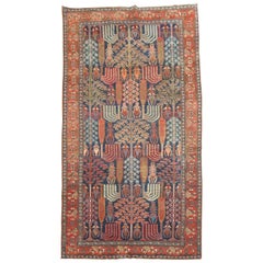 Antique Persian Malayer Willow Tree Rug