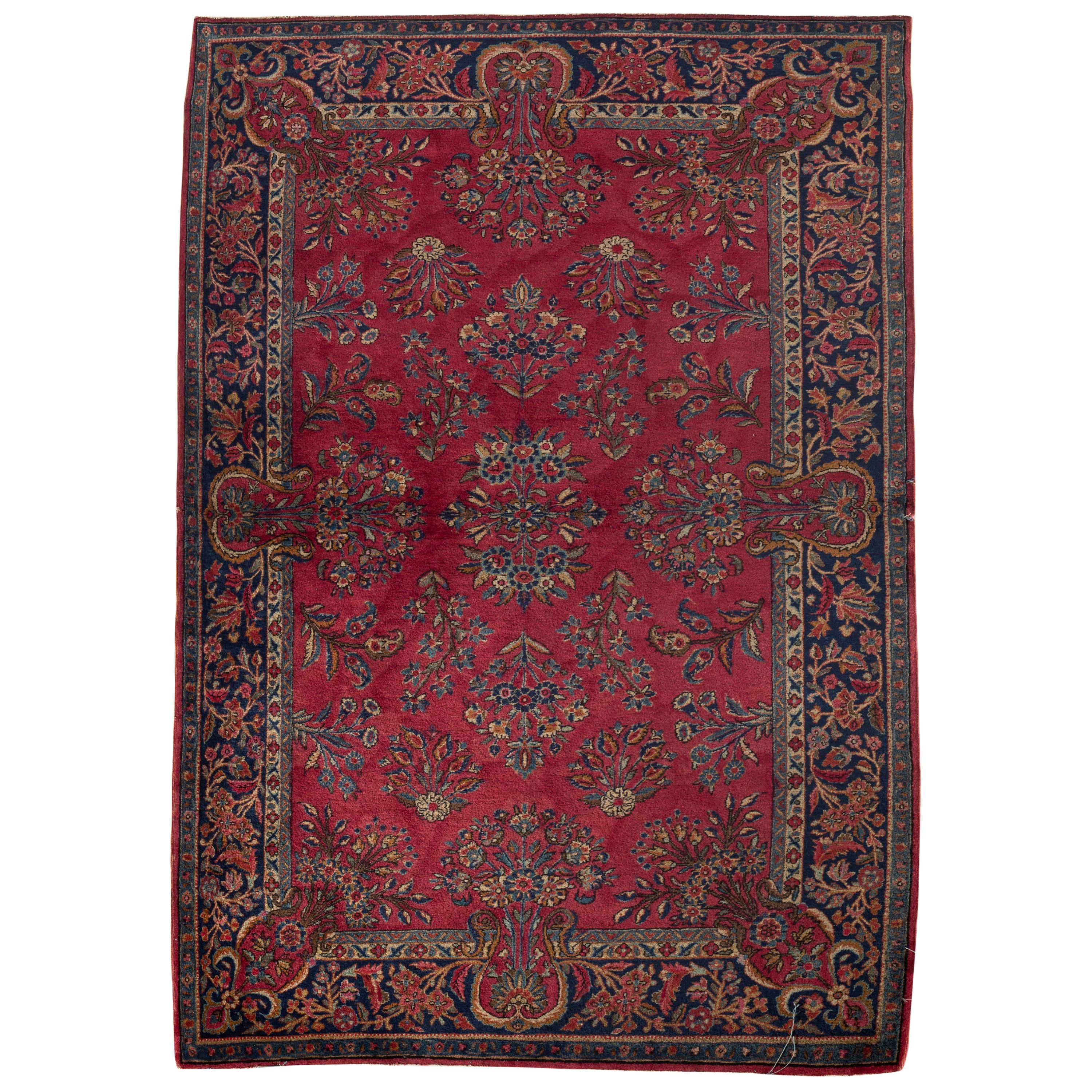 Antique Persian Manchester Kashan, circa 1900 For Sale