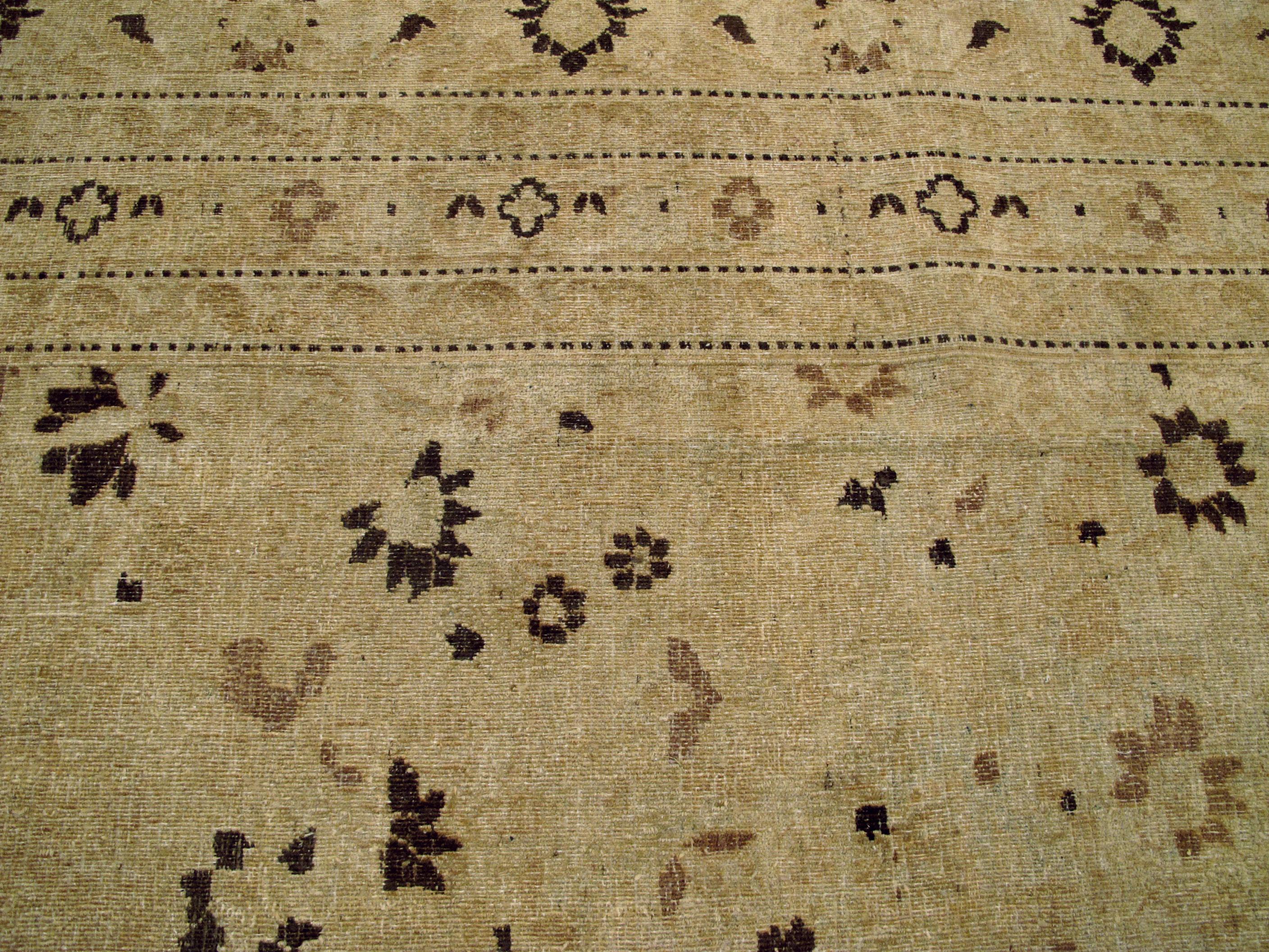 Antique Persian Mashad Carpet 1