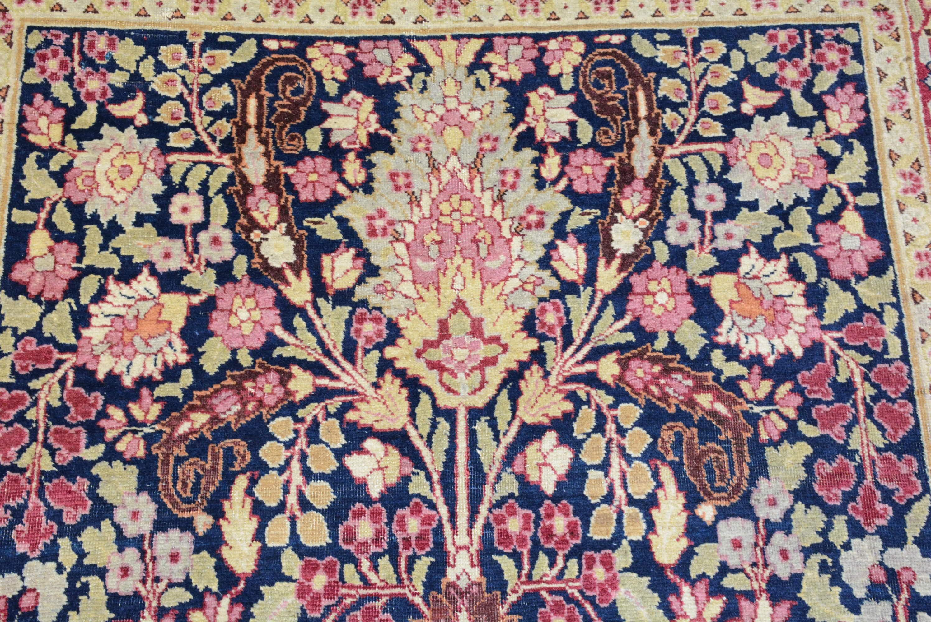 Khorassan Antique Persian Mashad Rug For Sale