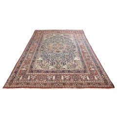 Antique Persian Mashad Rug - Size: 10'2x6'8