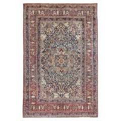 Antique Persian Mashad Rug - Size: 10'2x6'8