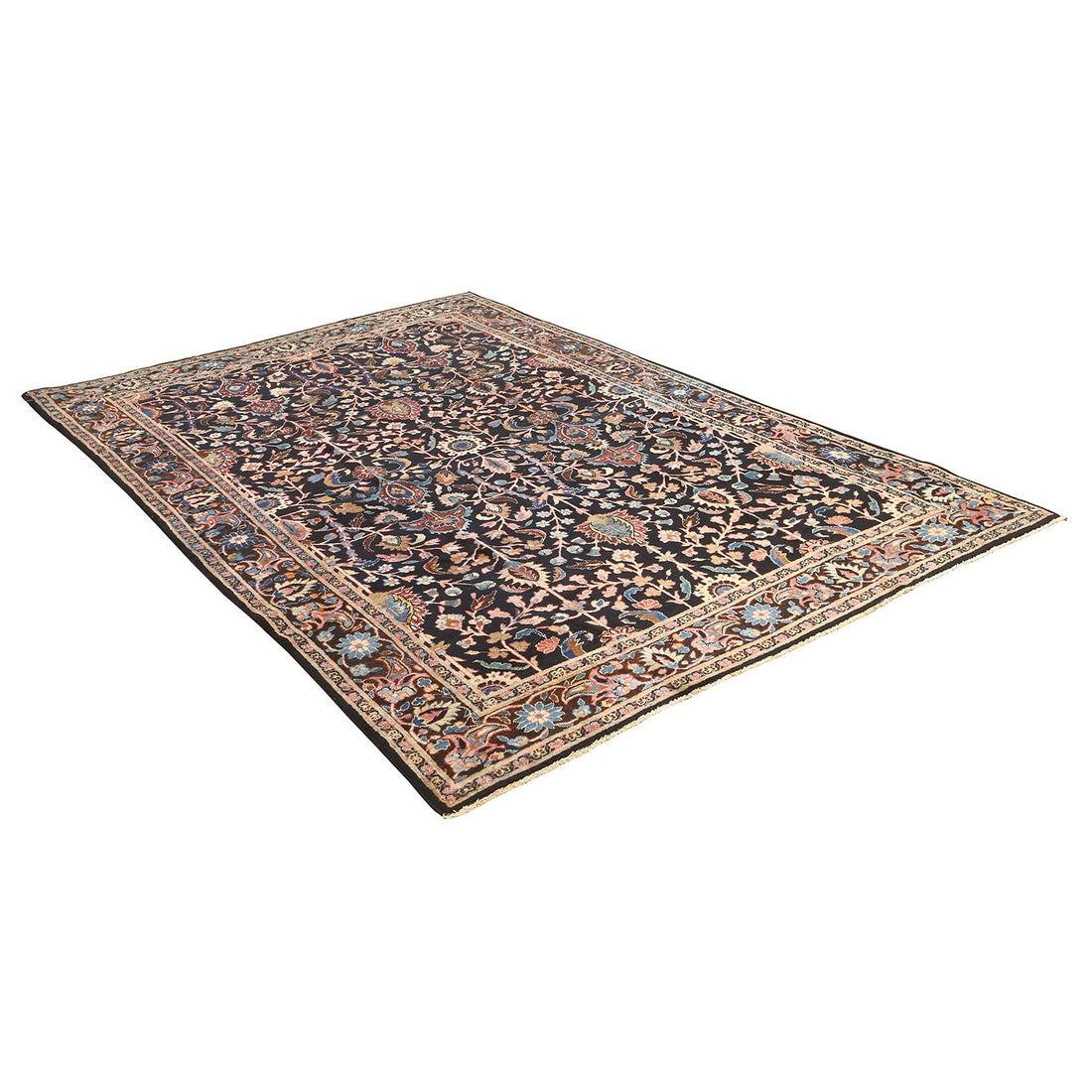 Perse Tapis persan Mashad - Taille : 10'4x7'1 en vente