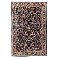 Antique Persian Mashad Rug - Size: 10'4x7'1