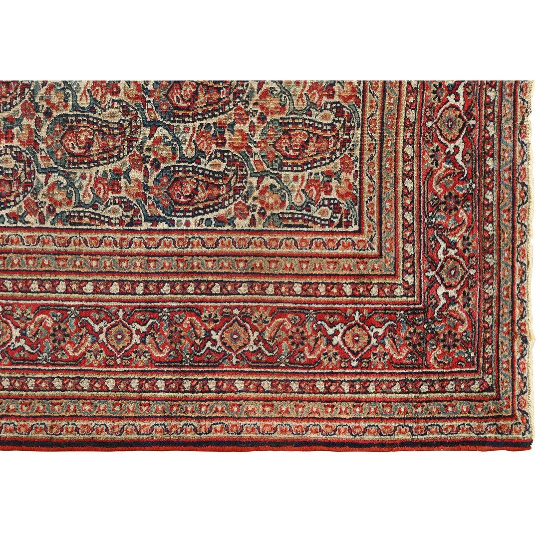 Antiker persischer Mashad-Teppich - Größe: 8'5x6'0 (Persisch) im Angebot