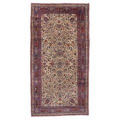 Antique Persian Mashhad Palace Size Rug with Venetian Ottoman Style