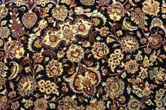 Antique Persian Mashhad Rug 6' 7" x 9' 10"