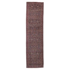 Antique Persian Mashhad Rug, 05'07 X 21'04