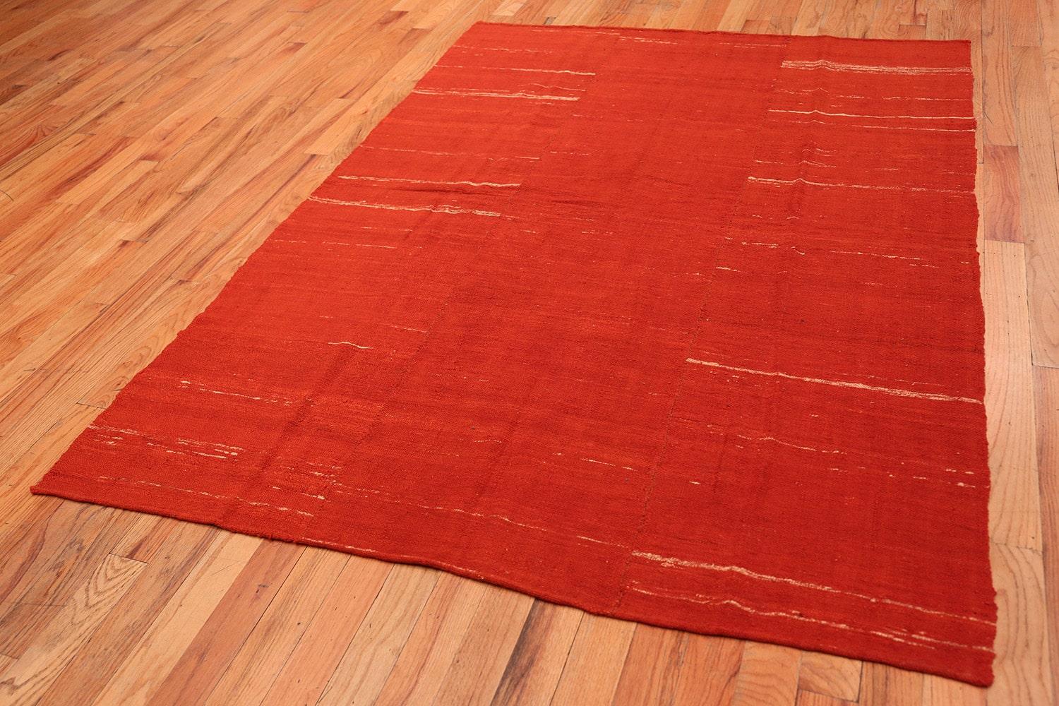 20th Century Antique Persian Mazandaran Kilim. Size: 6 ft x 8 ft (1.83 m x 2.44 m)